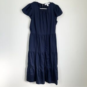 Amazon Essentials Dark Blue Gathered Dress